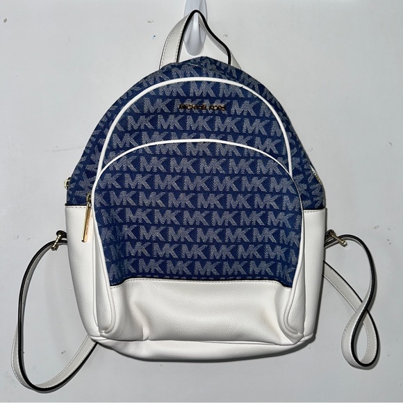 Michael Kors Mini Denim Backpack - Picture 1 of 3